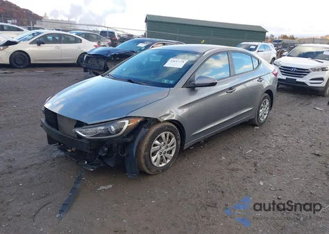2018 Hyundai Elantra Se из США, поврежденный, VIN KMHD74LF9JU565230
